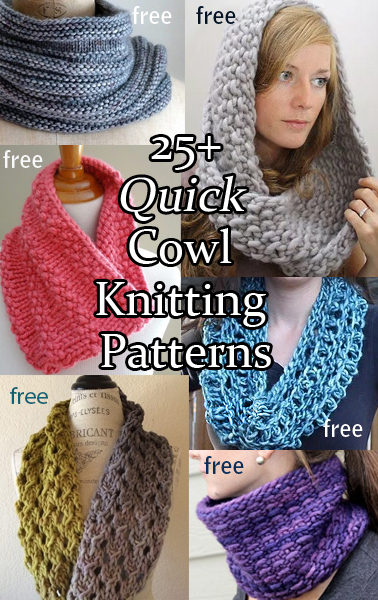Quick Cowl Knitting Patterns - In the Loop Knitting