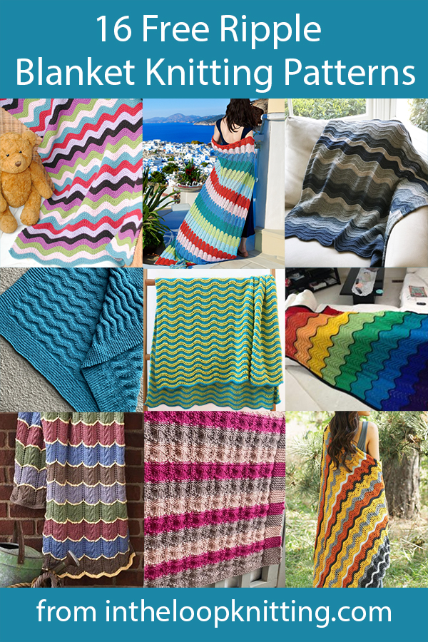 Lap Blanket Knitting Patterns. Most patterns are free.