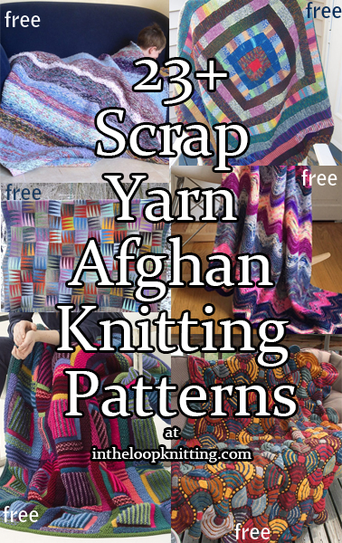 Stash Buster Afghan Knitting Patterns - In the Loop Knitting