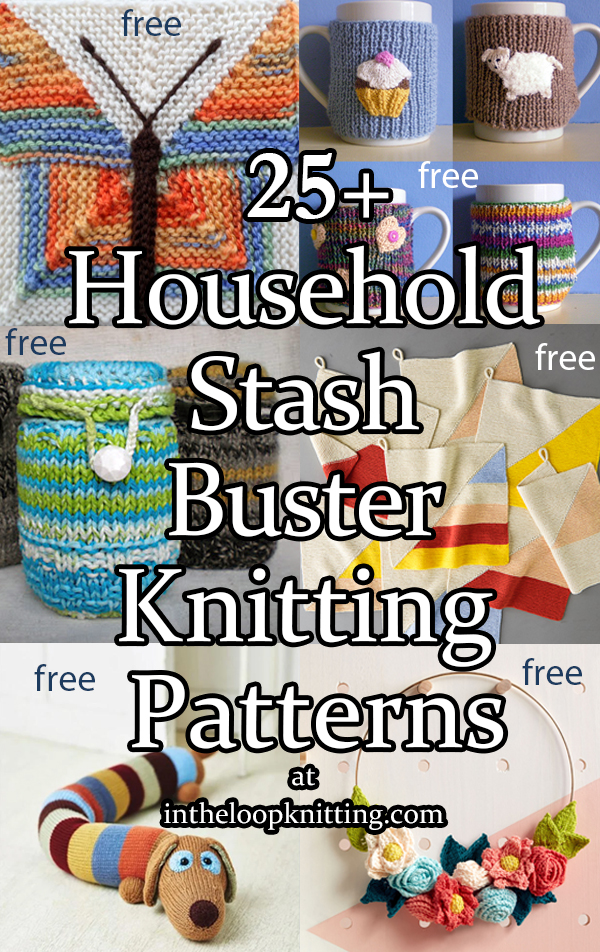 Stash Home Decor Knitting Patterns