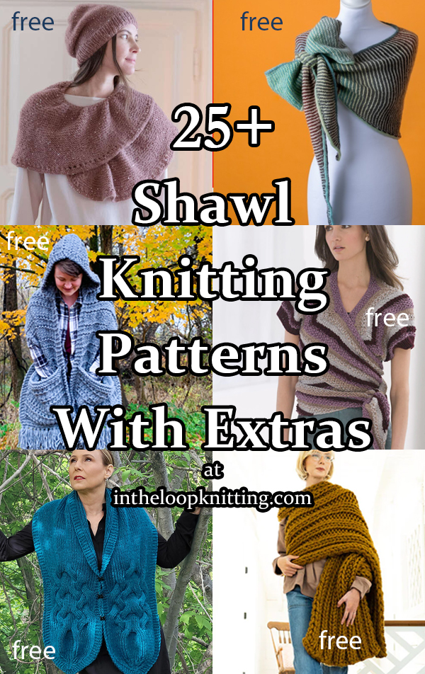 More Than a Shawl Knitting Patterns- In the Loop Knitting