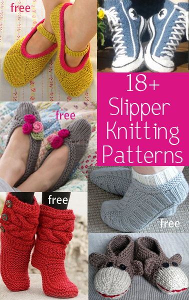 Slipper Knitting Patterns