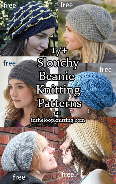 Slouchy Beanie Knitting Patterns In The Loop Knitting