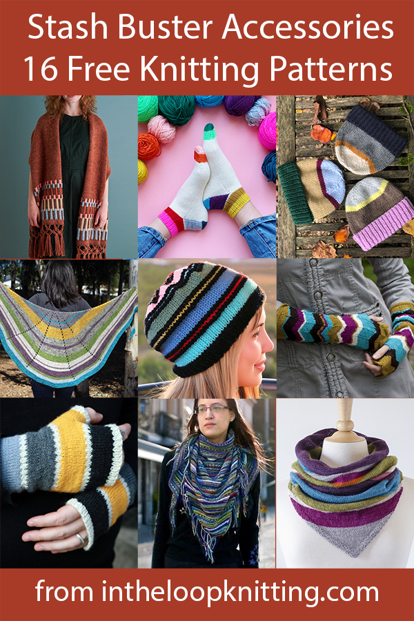 Scrap Accessory Knitting Patterns