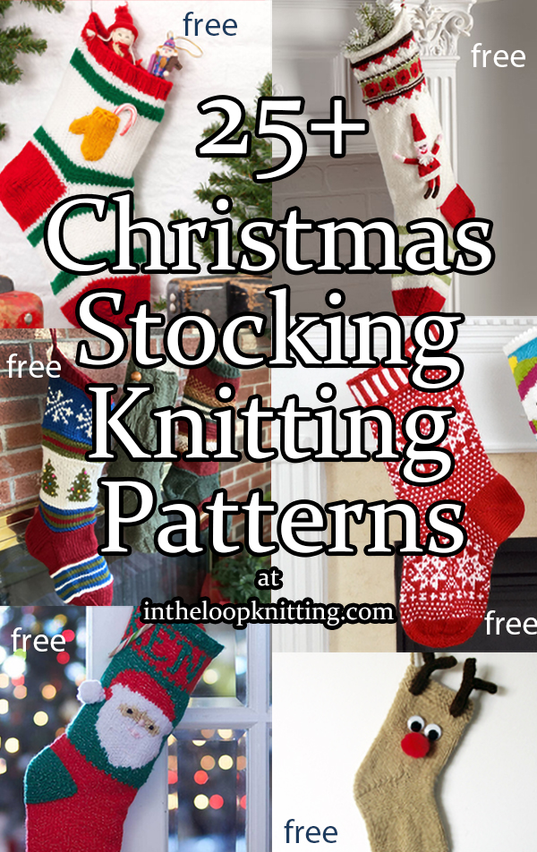 Christmas Stocking Knitting Patterns. Holiday stockings for gifts and decoration. Many of the patterns are free. Updated 11/23/22