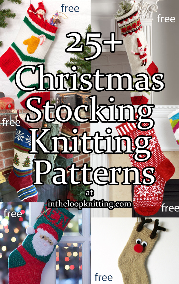 Knit Christmas Stocking Pattern Knit Christmas Stocking Pattern
