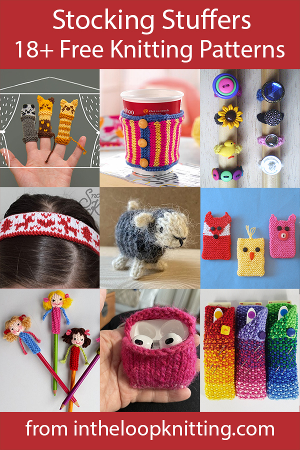 Stocking Stuffer Knitting Patterns