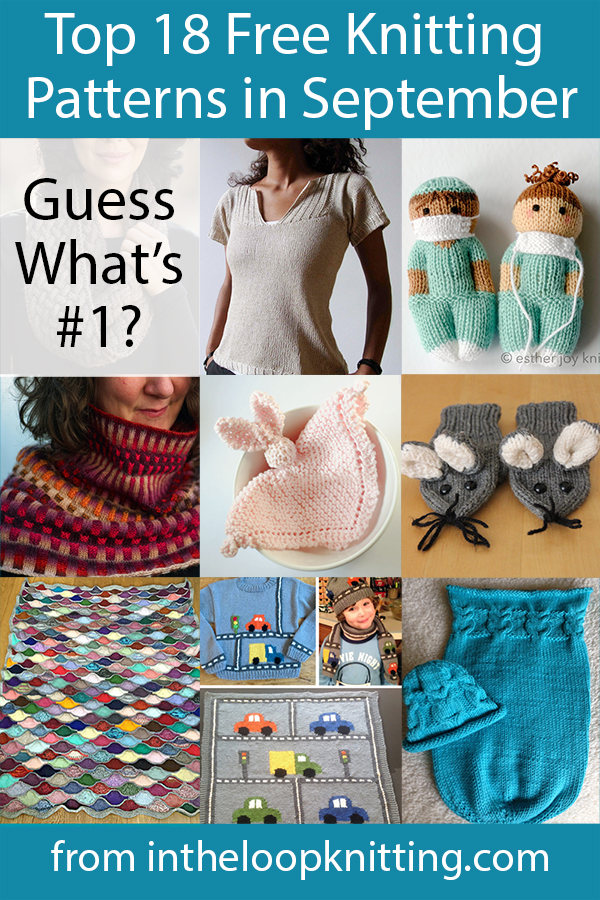 The top 18 free knitting patterns on my blog including shawls, blankets, sweaters, toys, mittens, ponchos, more, plus bonus of the top for purchase patterns. Most patterns are free.