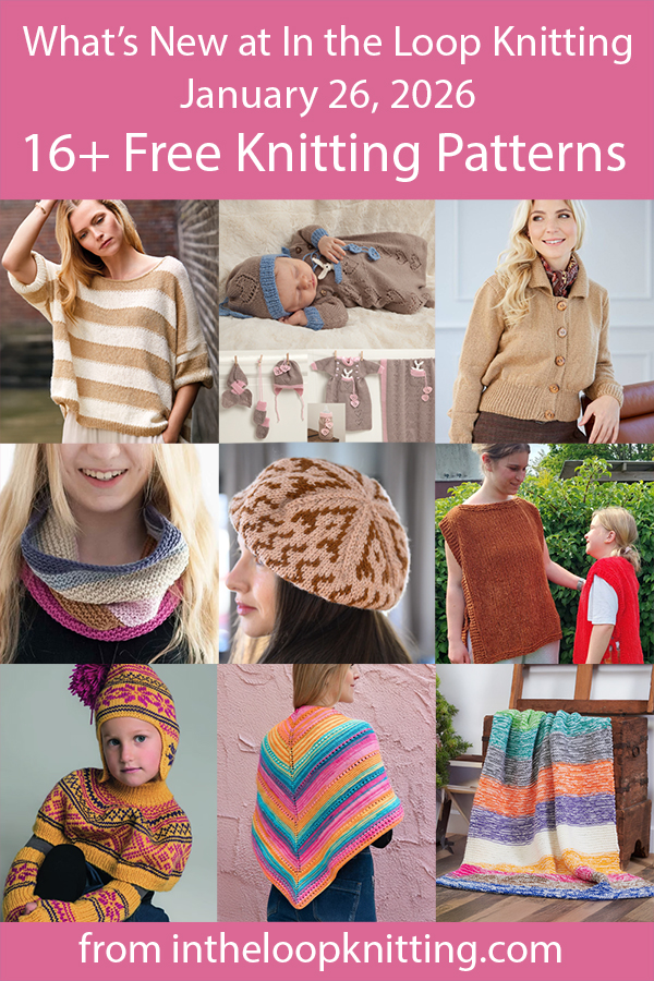 What's New Jan 26, 2026 Knitting Patterns
