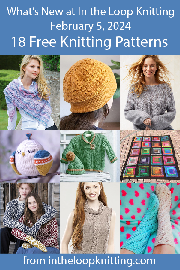 What's New Feb 5 2024 Knitting Patterns