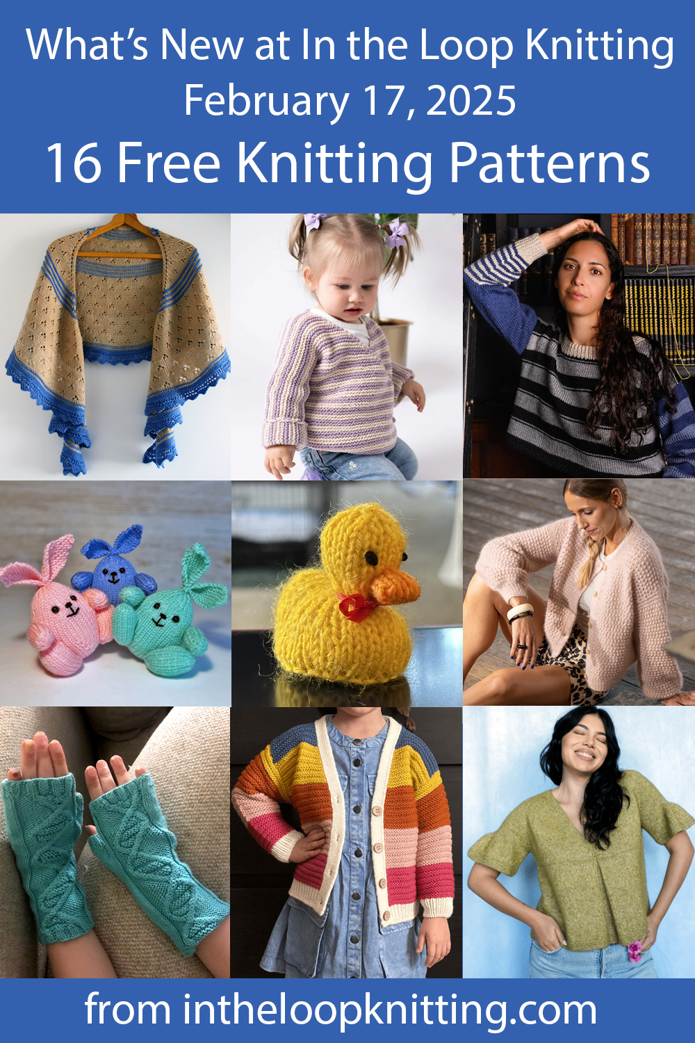 What's New February 17, 2025 Knitting Patterns