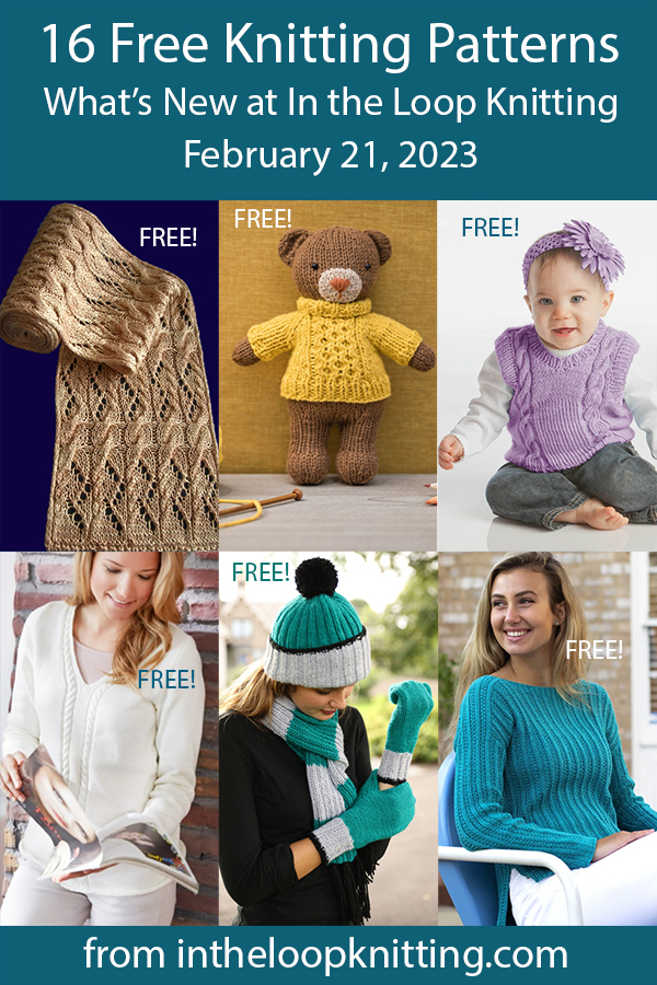 What's New February 21 2023 Knitting Patterns