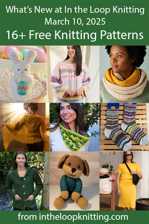 What's New March 10, 2025 Knitting Patterns