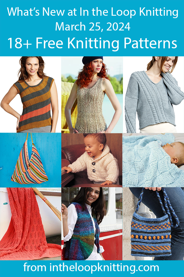 What's New March 25 2024 Knitting Patterns