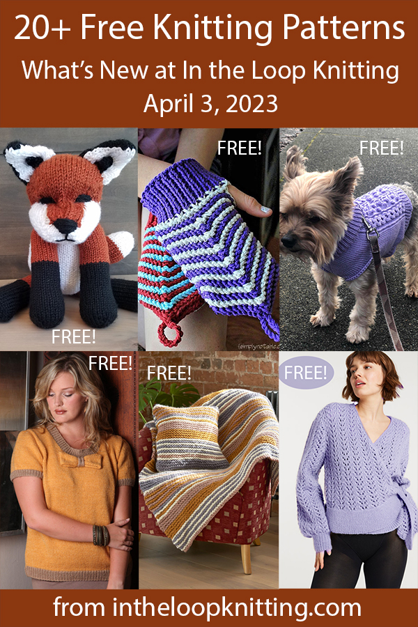What's New April 3 2023 Knitting Patterns