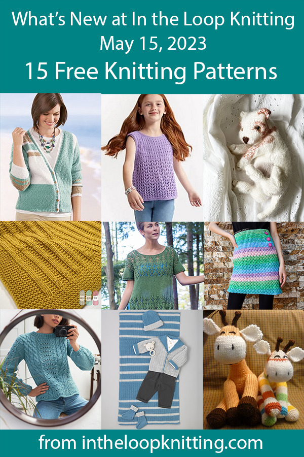 What's New May 15 2023 Knitting Patterns