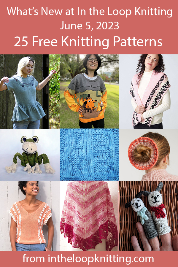 What's New June 5 2023 Knitting Patterns