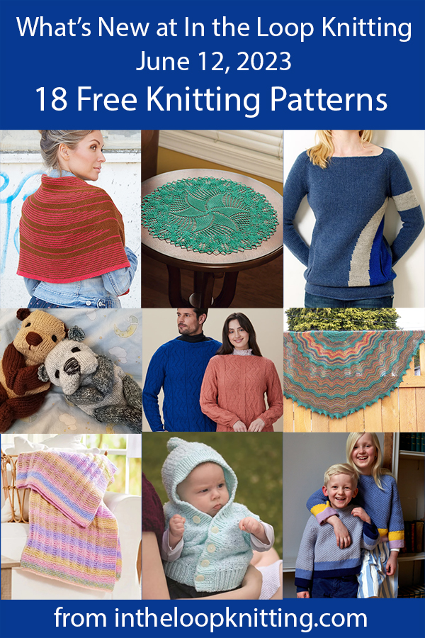 What's New June 12 2023 Knitting Patterns