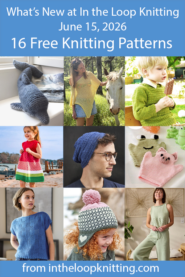 What's New Knitting Patterns added recently to updated pattern posts.