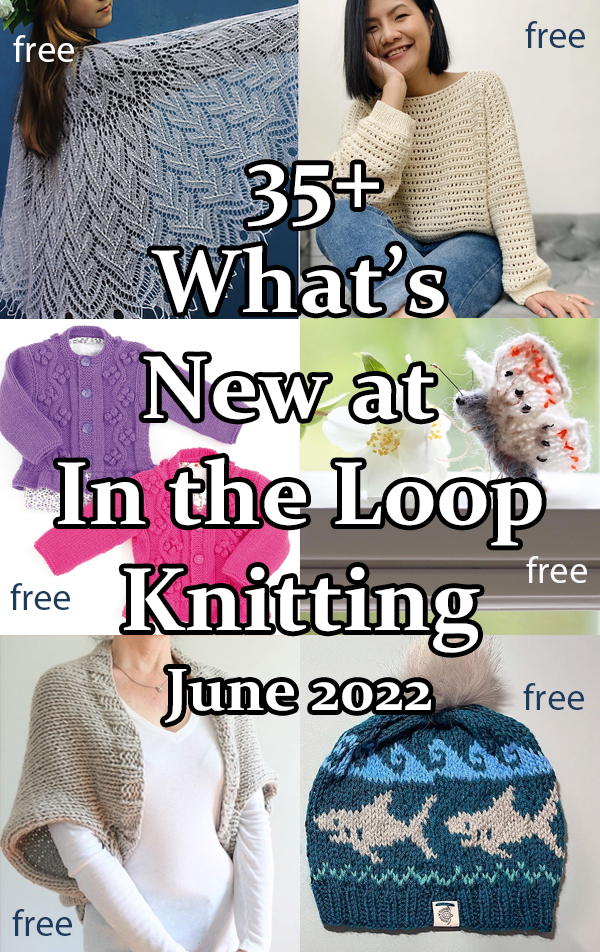 What's New June 2022 Knitting Patterns