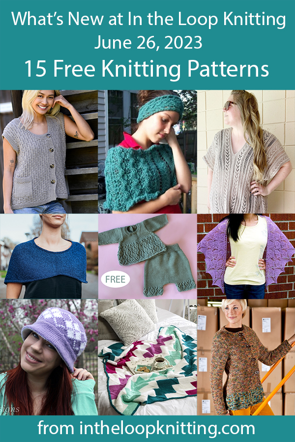 What's New June 26 2023 Knitting Patterns