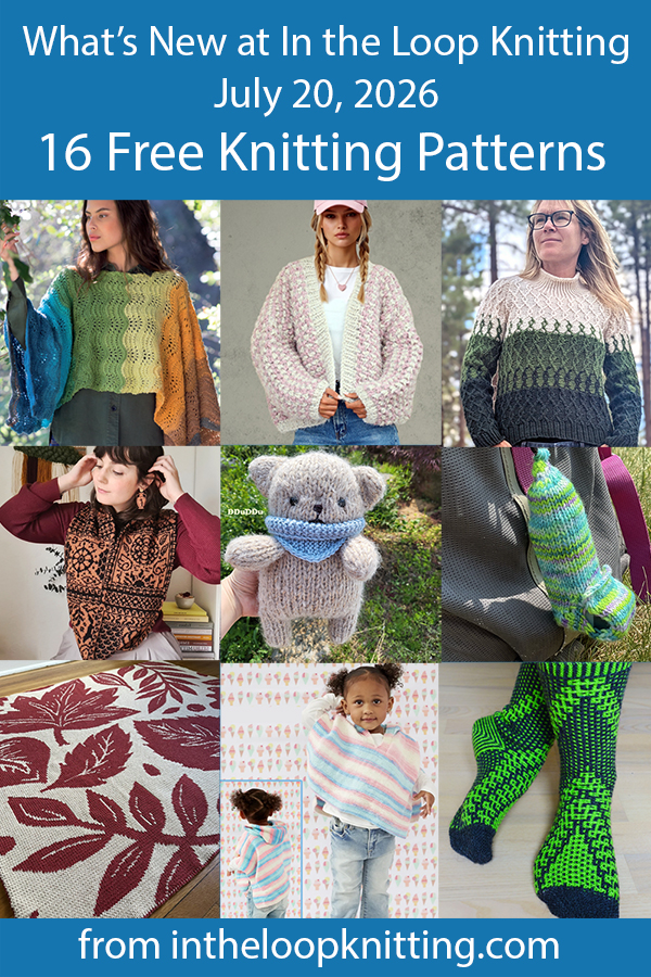 What's New July 20, 2026 Knitting Patterns
