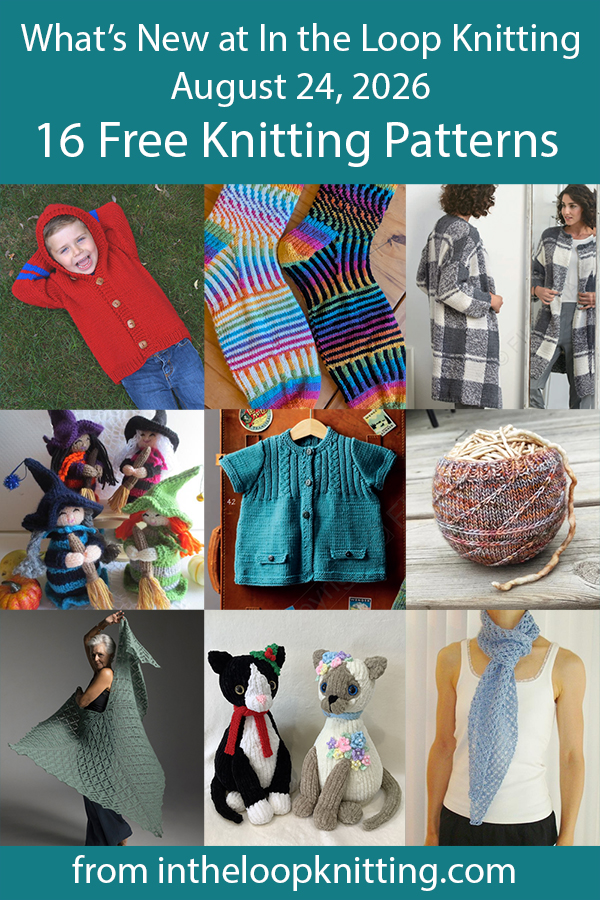 What's New August 24, 2026 Knitting Patterns