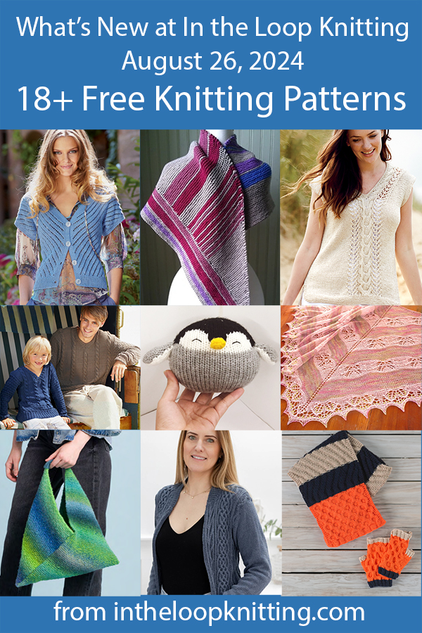 What's New August 26, 2024 Knitting Patterns