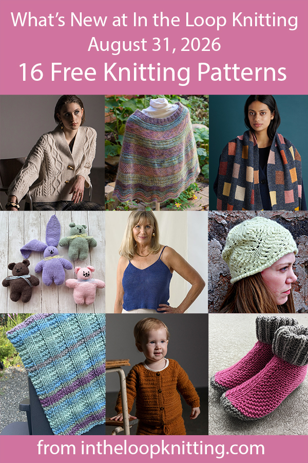 What's New August 31, 2026 Knitting Patterns