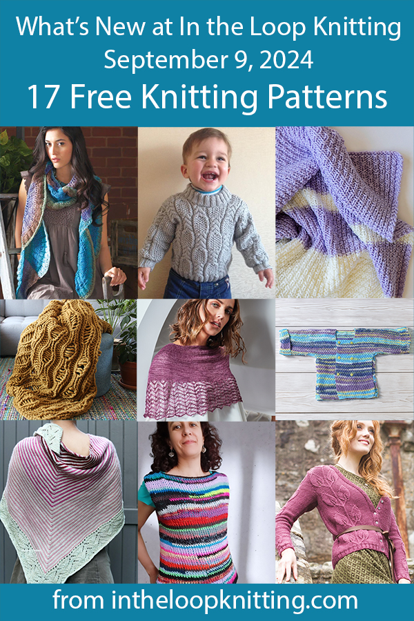 What's New September 9, 2024 Knitting Patterns