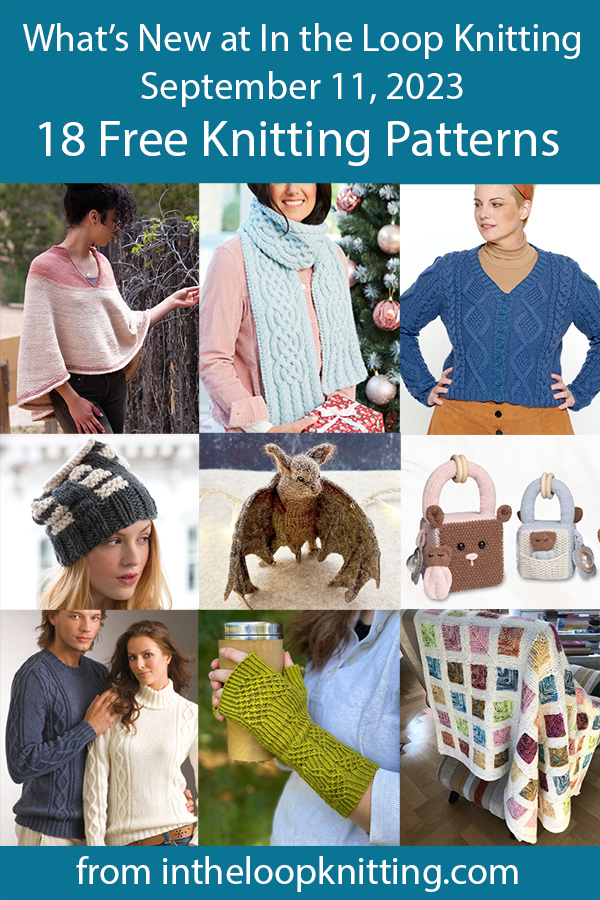 What's New Sept 11 2023 Knitting Patterns
