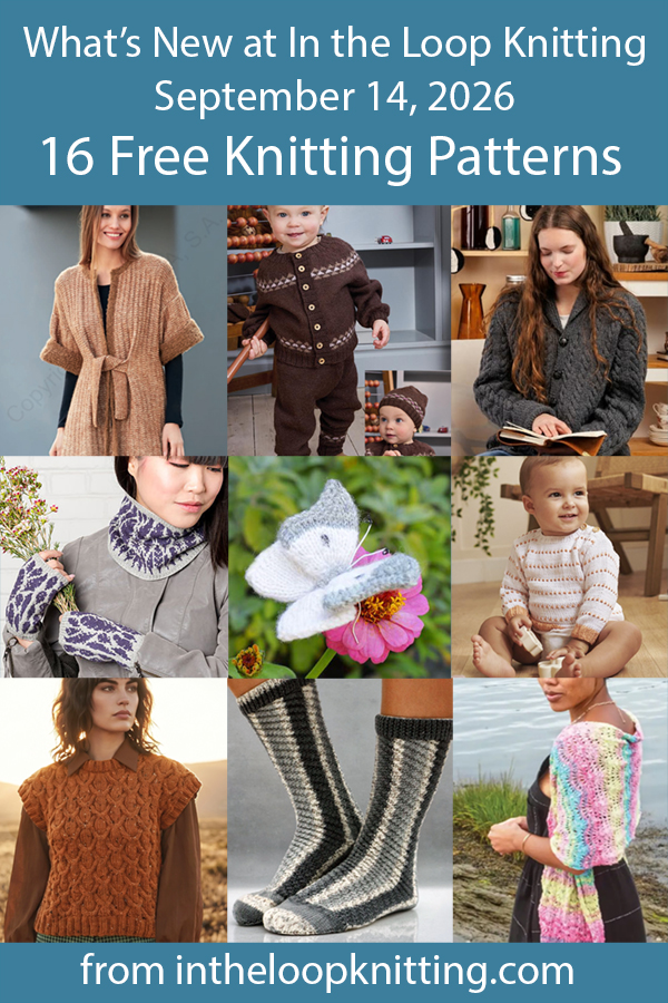 What's New September 14, 2026 Knitting Patterns
