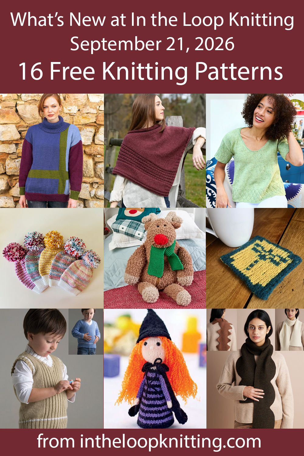 What's New September 21, 2026 Knitting Patterns
