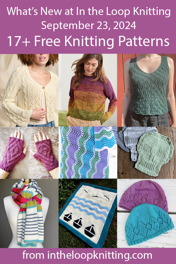 What's New September 23, 2024 Knitting Patterns