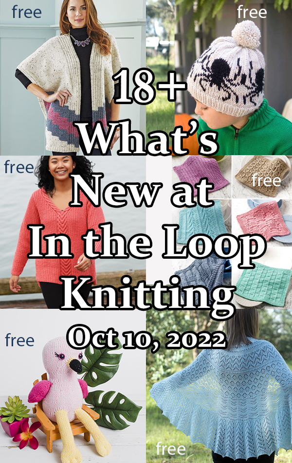 What's New October 10 2022 Knitting Patterns