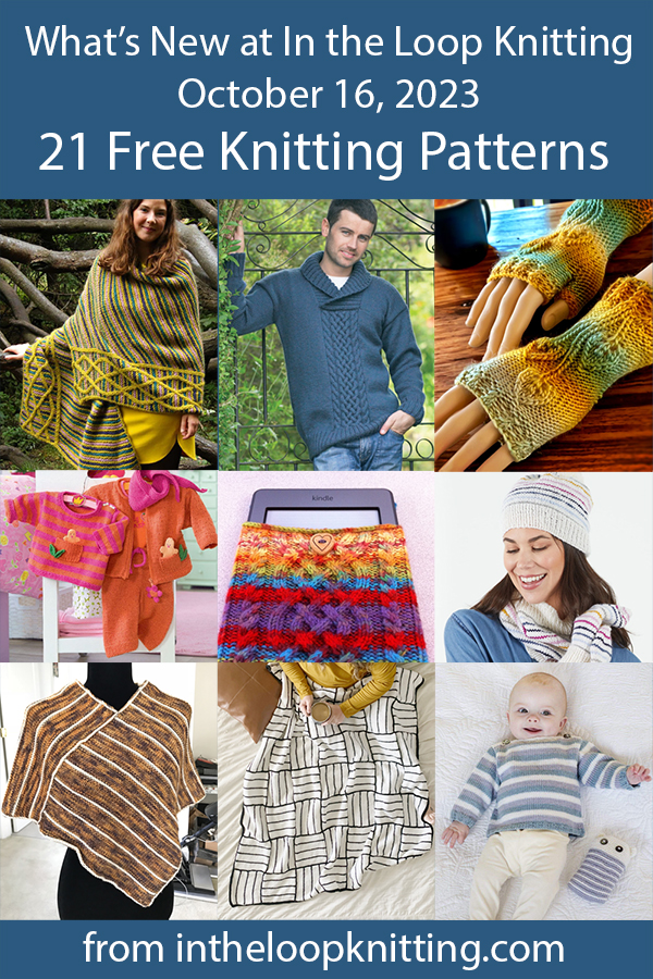 What's New Oct 16 2023 Knitting Patterns