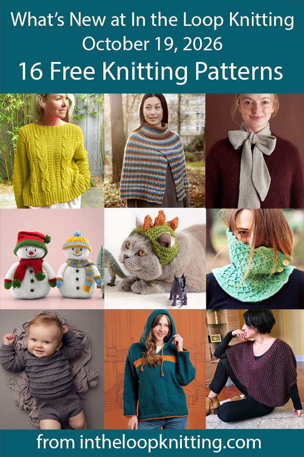 What's New October 19, 2026 Knitting Patterns