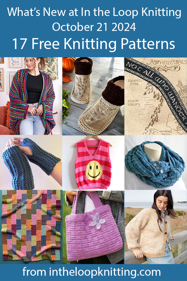 What's New October 21, 2024 Knitting Patterns