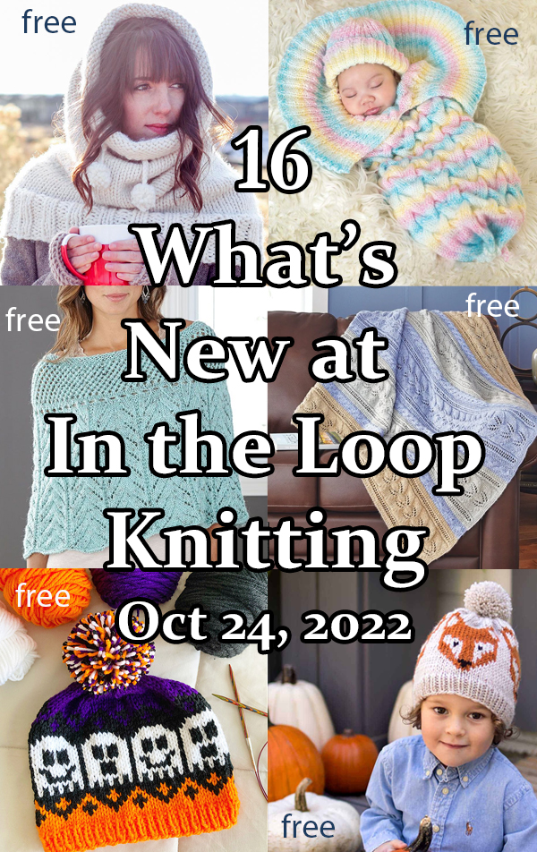 What's New October 24 2022 Knitting Patterns