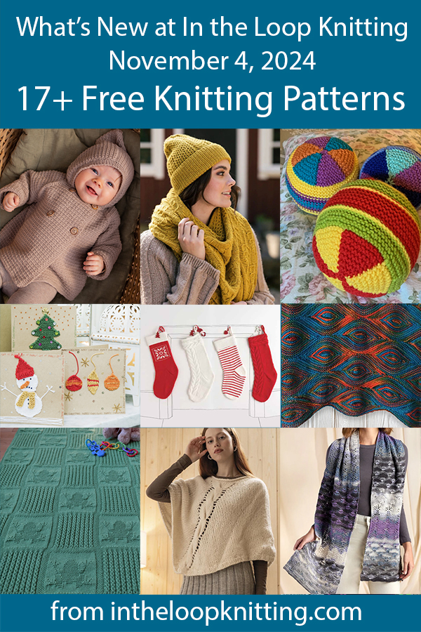 What's New November 4, 2024 Knitting Patterns