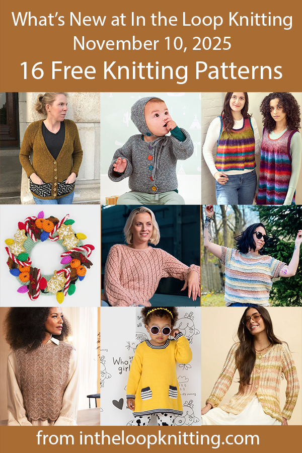 What's New Nov 10, 2025 Knitting Patterns