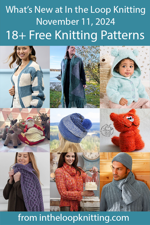 What's New November 11, 2024 Knitting Patterns