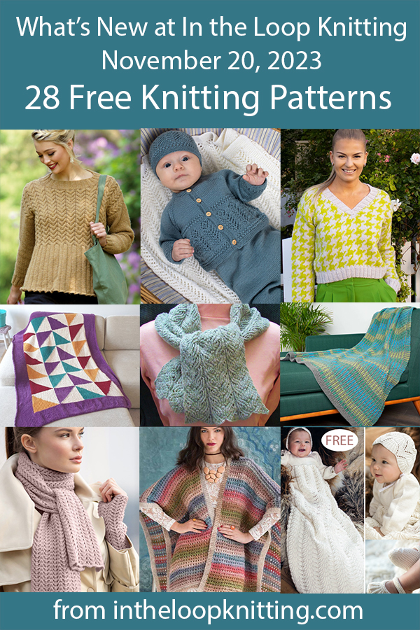 What's New Nov 20 2023 Knitting Patterns
