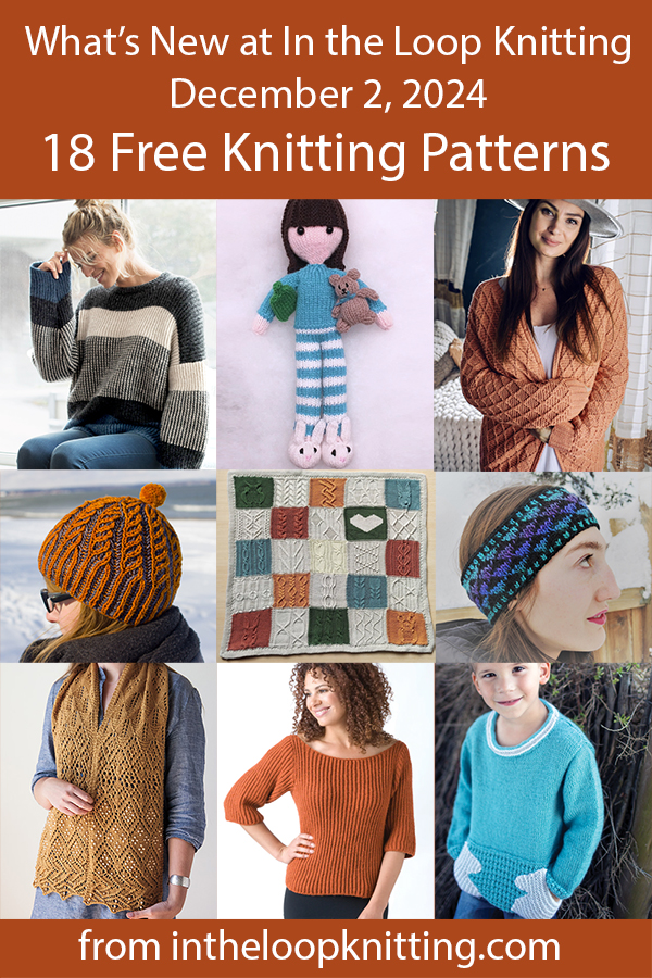 What's New December 2, 2024 Knitting Patterns