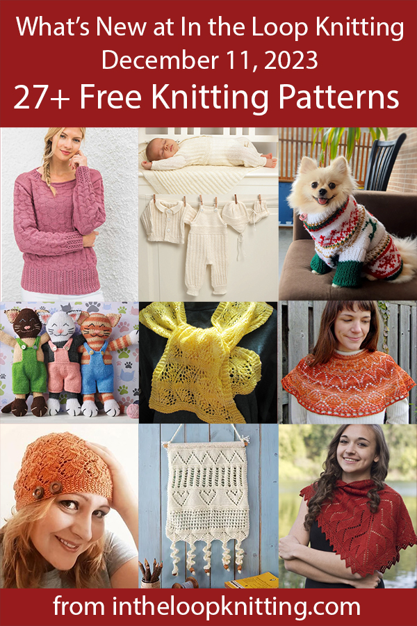 What's New Dec 11 2023 Knitting Patterns