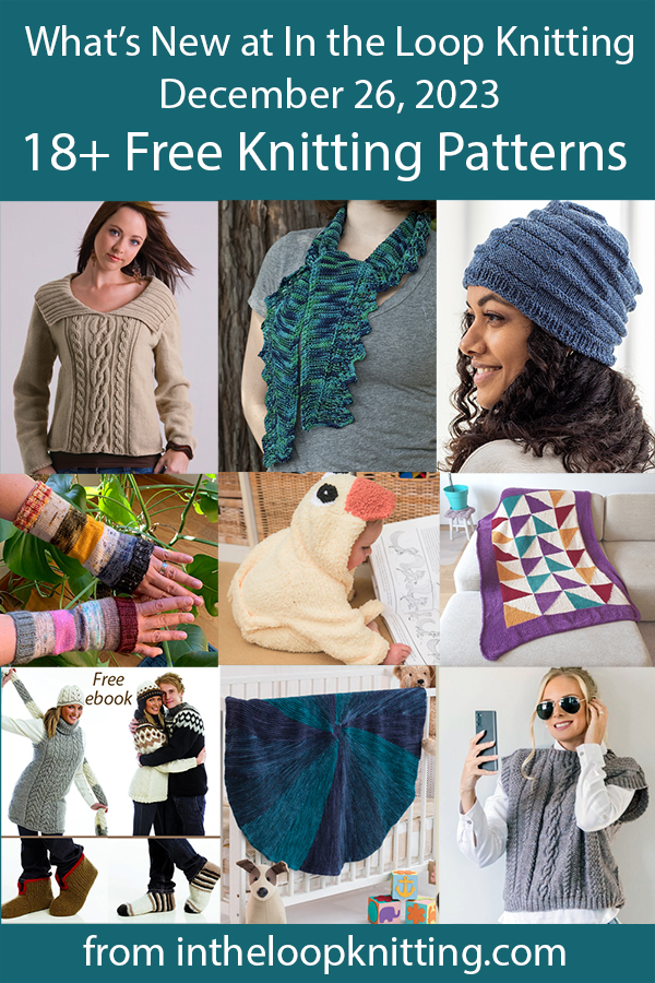 What's New Dec 26 2023 Knitting Patterns