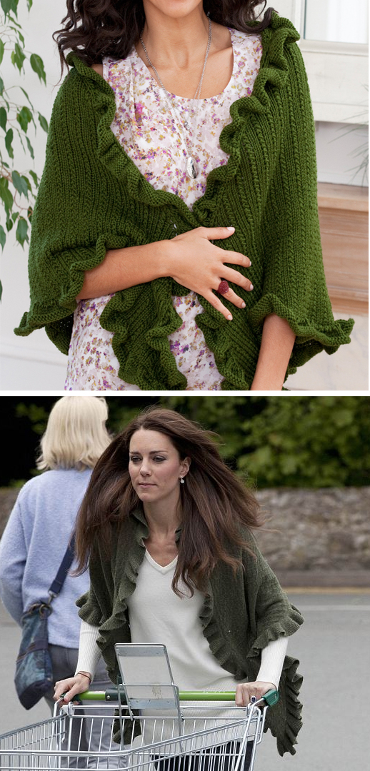 Free Knitting Pattern for Kate's Shawl