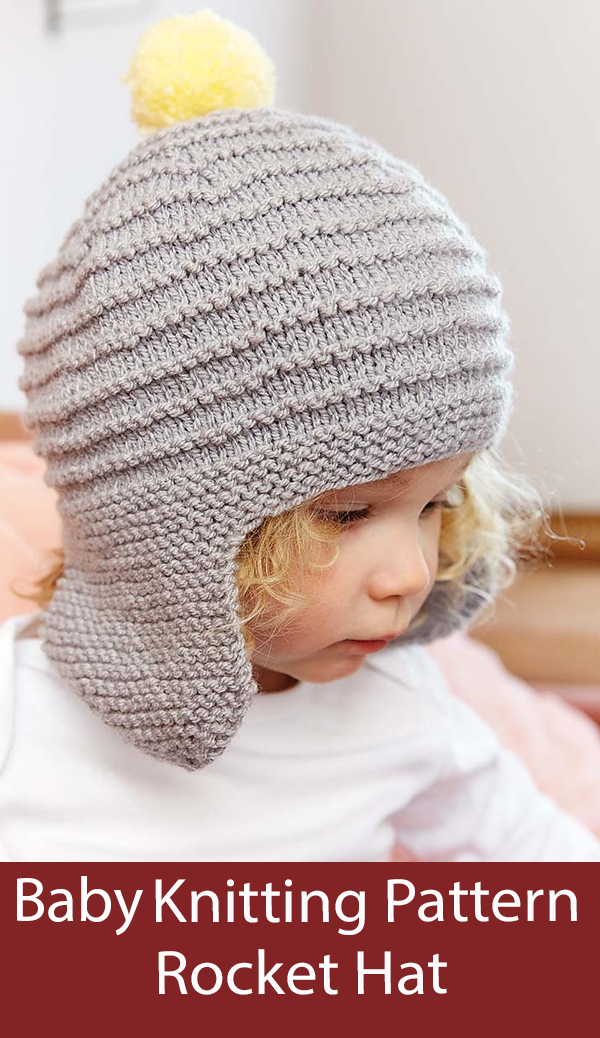 Baby Hat Knitting Pattern Rocket Hat
