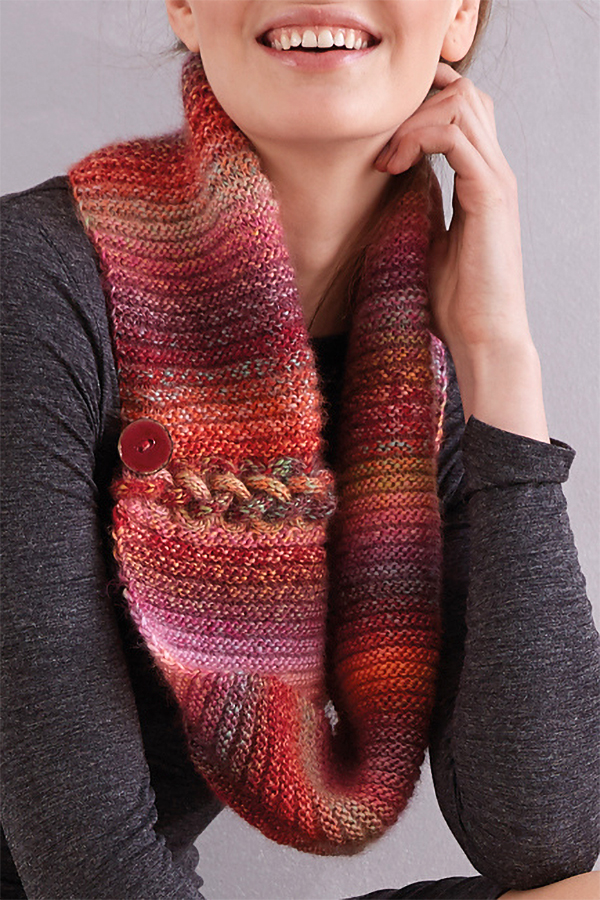 Knit This Two-Color, Fair Isle Cowl Today - Jelm! - Expression Fiber Arts