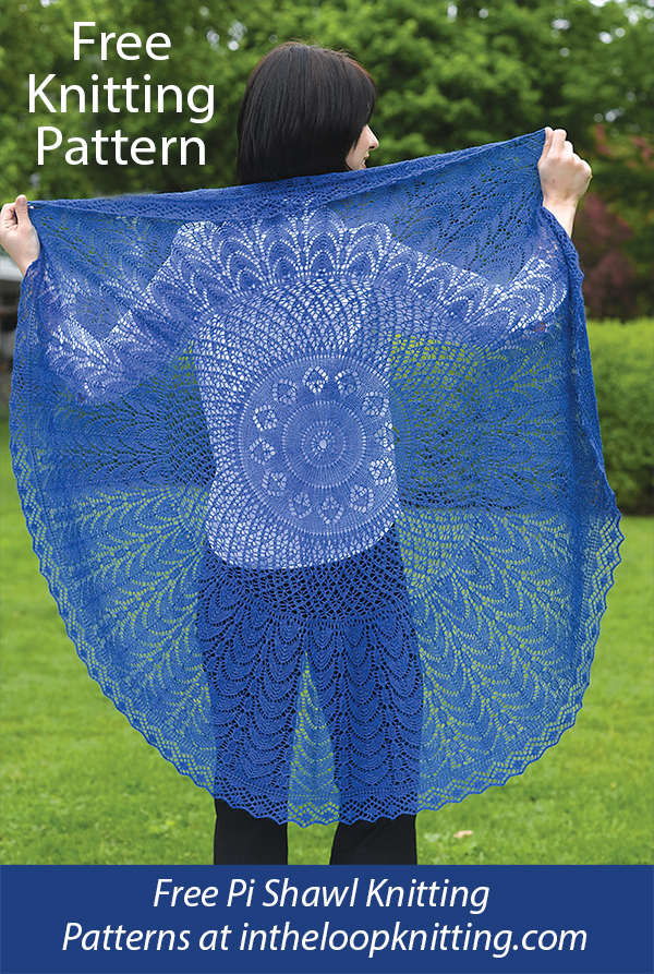 Free Firmaments Lace Shawl Knitting Pattern